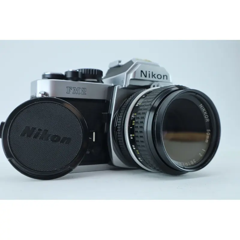 Nikon FM2 with nikkor 50mm 1:2