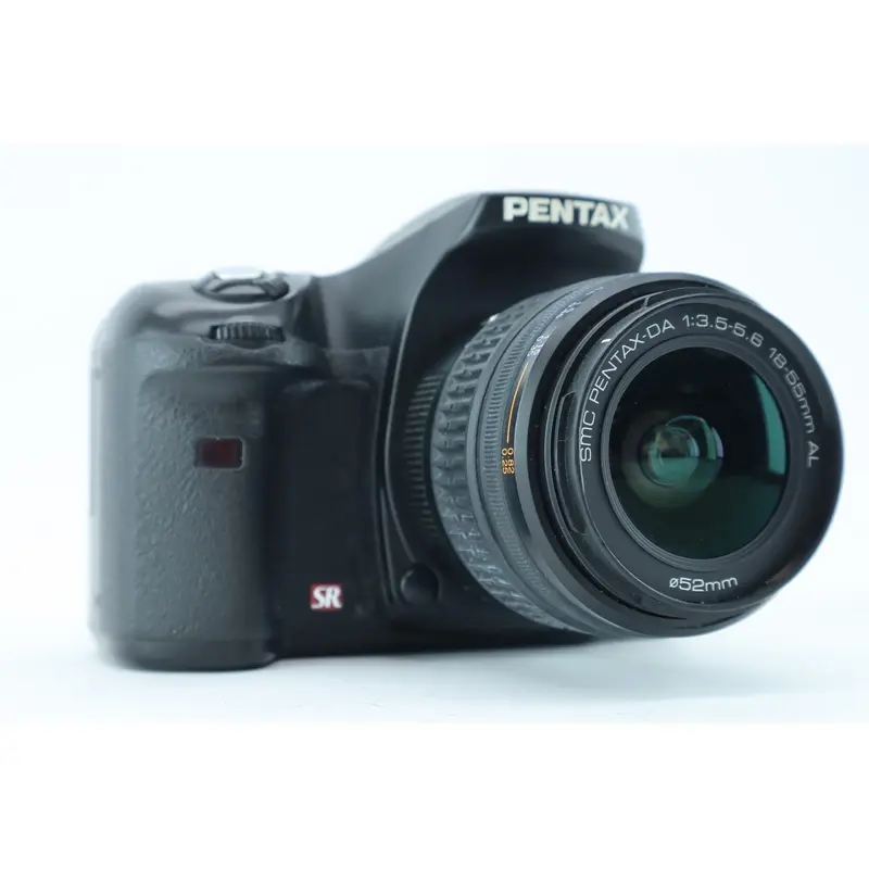 Pentax K10 D with SMC 3,5-5,6 18-55mm AL