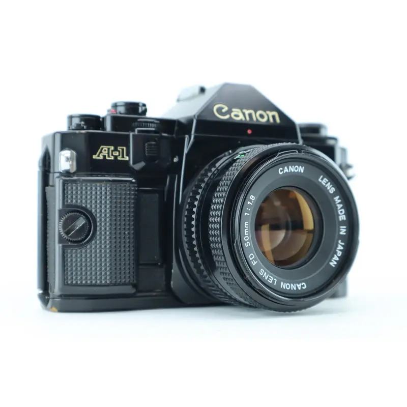 Canon A-1 with FD 50mm 1,8
