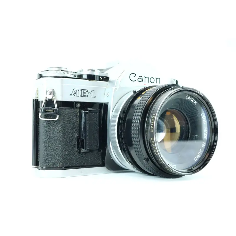 Canon AE-1 with FD 50mm 1.8 S.C.