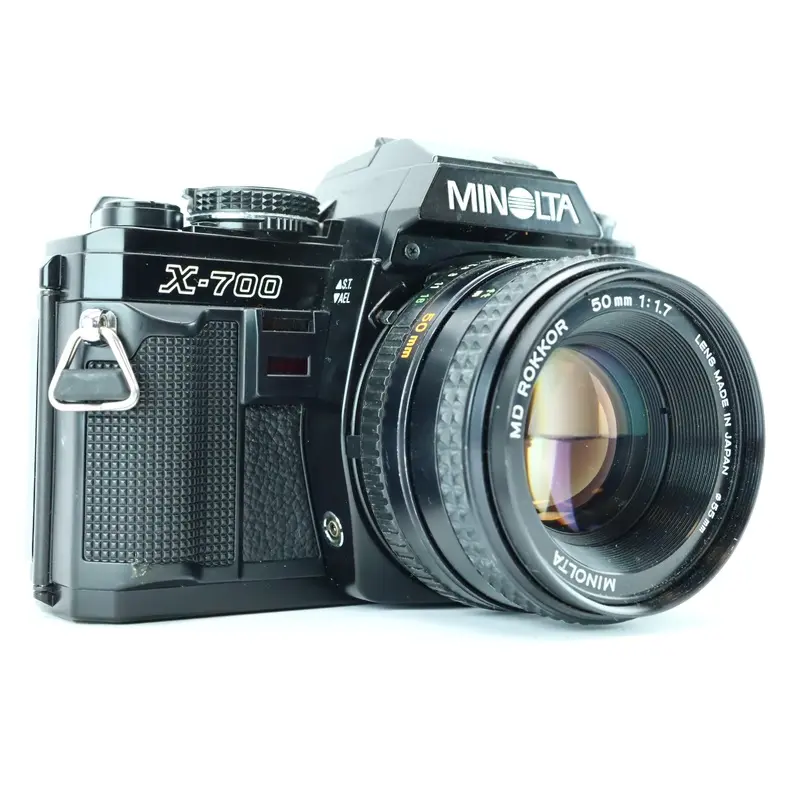 Minolta X-700 with MD 50mm 1,7