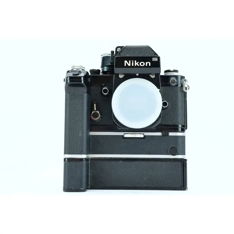 Nikon F2 with MD-2 Motor Drive and MB-1 Battery Pack