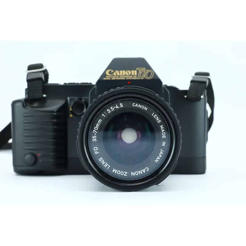 Canon T70 with Canon FD 3570mm f/3.54.5