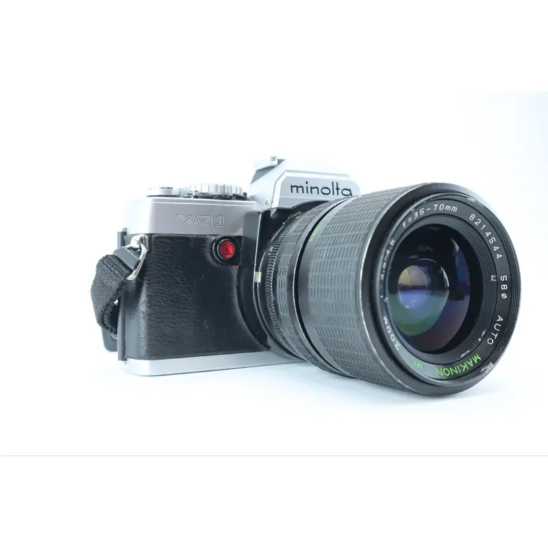 Minolta XG-1 + Makinon MC 3570mm f/3.54.5