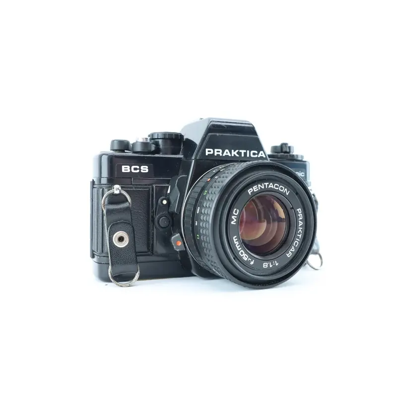 Praktica BCS Electronic + Pentacon 50mm f/1.8 MC