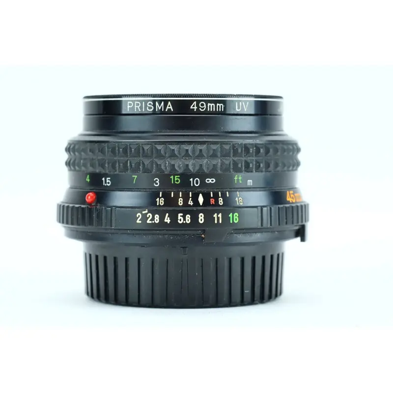 Minolta MD Rokkor 45mm f/2 (SN: 1350819)