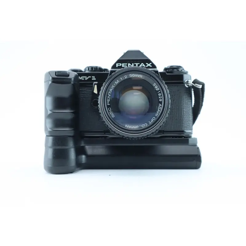 Pentax Asahi MV1 + MC 50mm f/2 + Winder ME