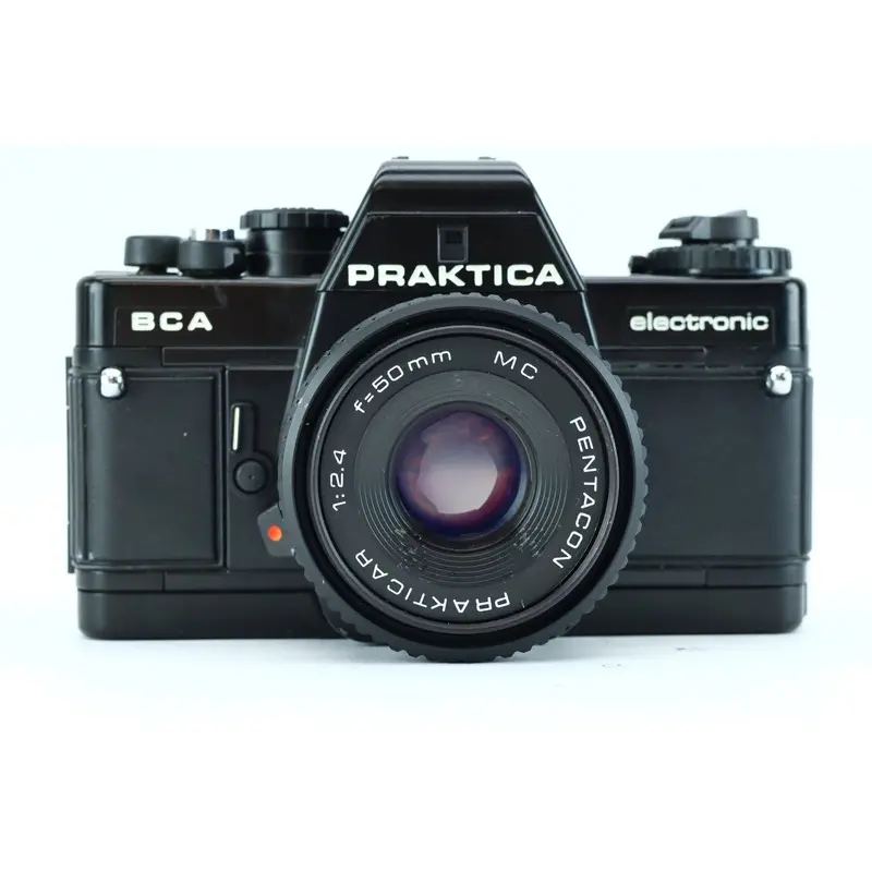 Praktica BCA electronic (SN: 9081800) + Pentacon Prakticar 50mm f/2.4 MC