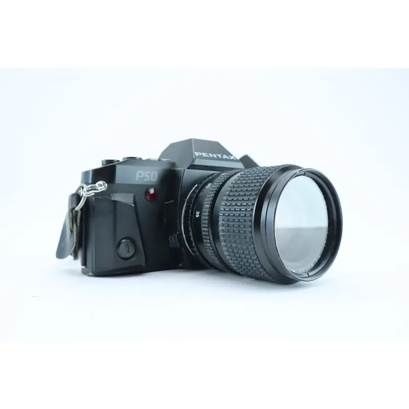 Pentax P50 + Petri 3570mm f/3.54.5 MC Macro Lens