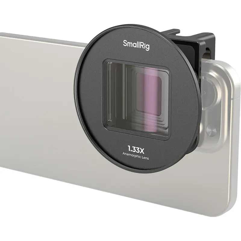 SmallRig 4590 1.33X Anamorphic Lens For Mobile Phone (T Moun