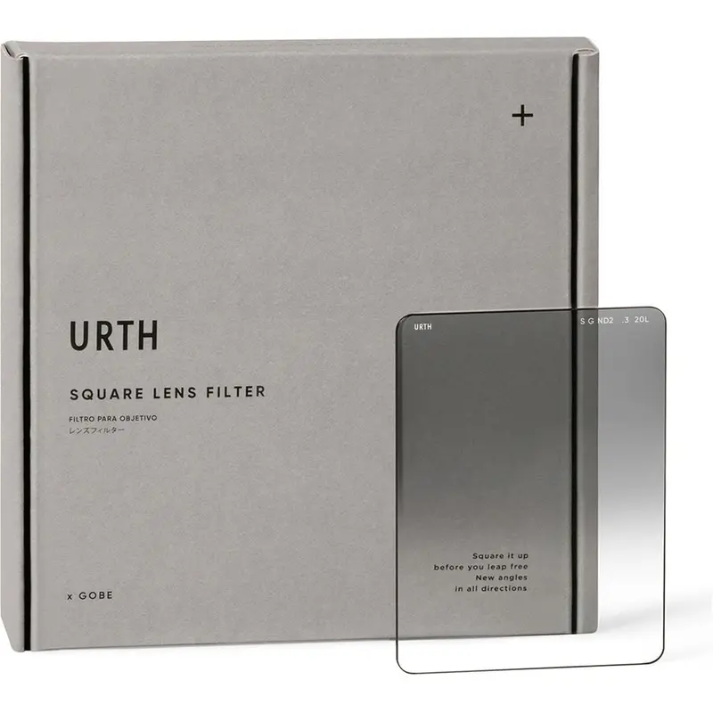 Urth 75 X 100mm Soft Graduated ND2 (1 Stop) Filter (Plus+)