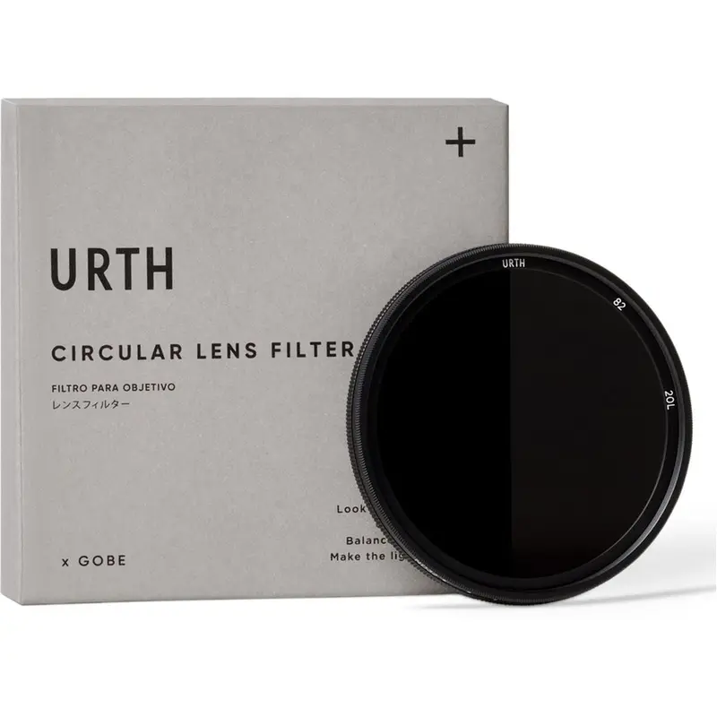 Urth 82mm ND8-128 (3-7 Stop) Variable ND Lens Filter (Plus+)