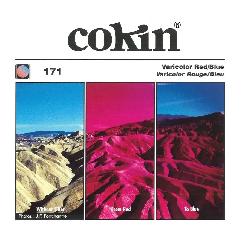Cokin Filter A171 Varicolor Red/Blue