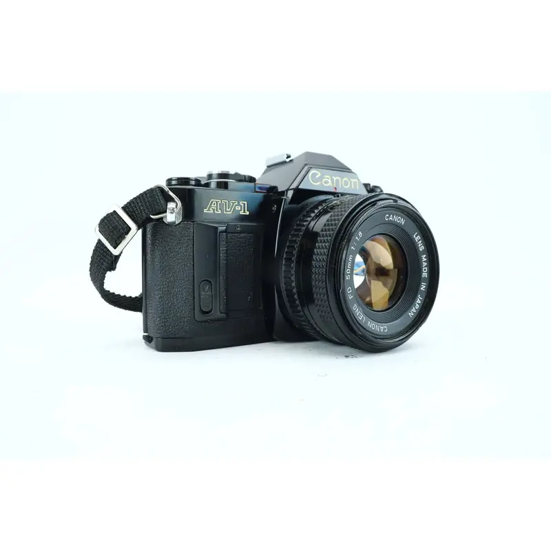 Canon AV-1 with Canon FD 50mm f/1.8