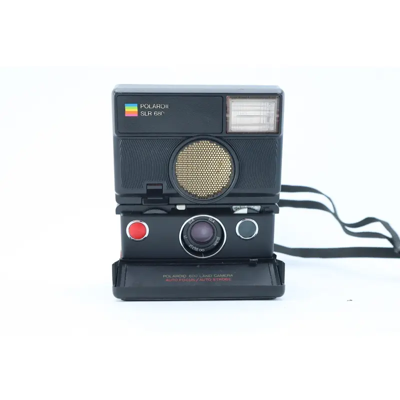 Polaroid SLR 680  Folding Instant Camera with Sonar Autofocus.