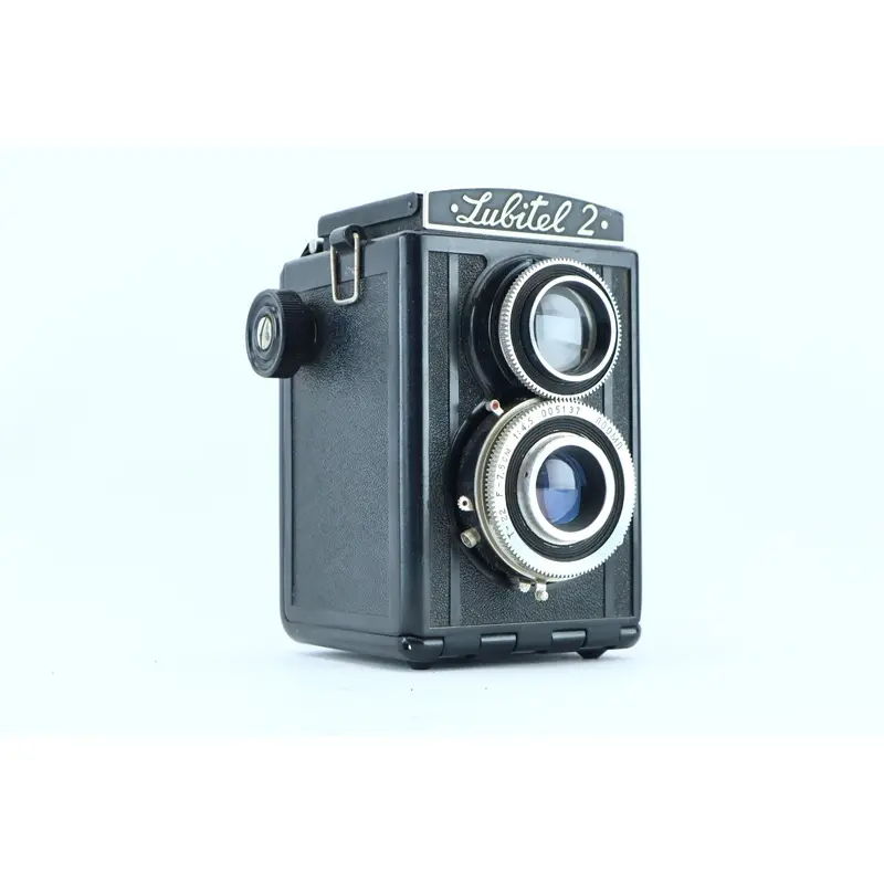 Lubitel 2 with T-22 75mm f/4.5 Lenses (Serial: 005137)