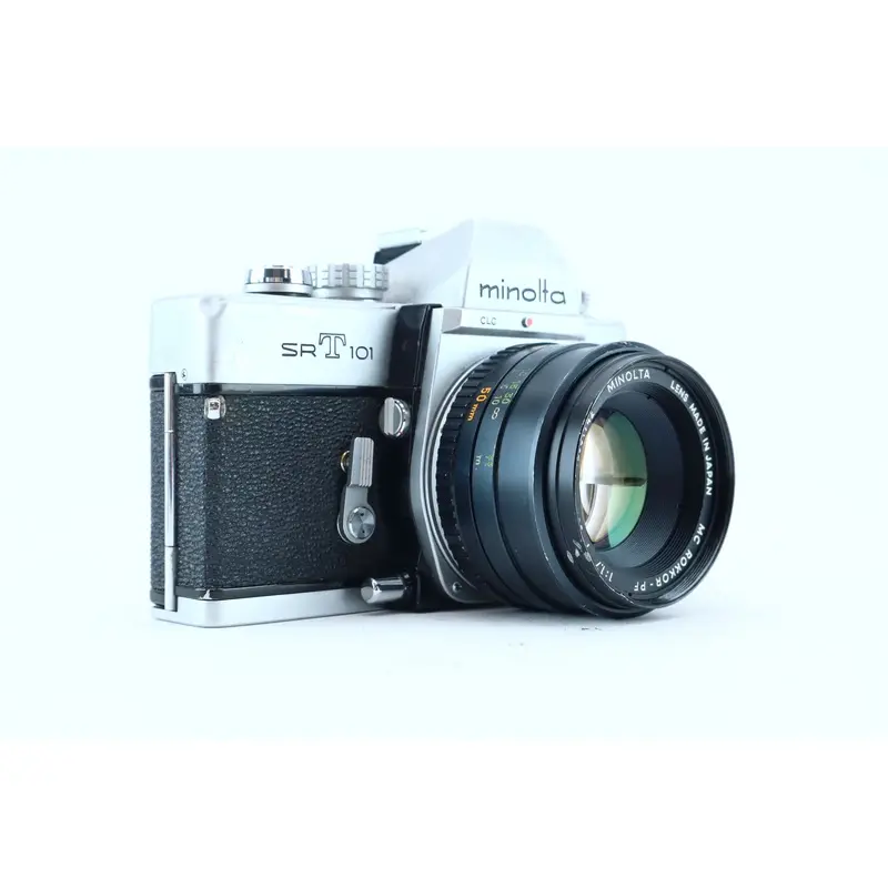 Minolta SR-T 101 with Rokkor-PF 50mm f/1.7 Lens