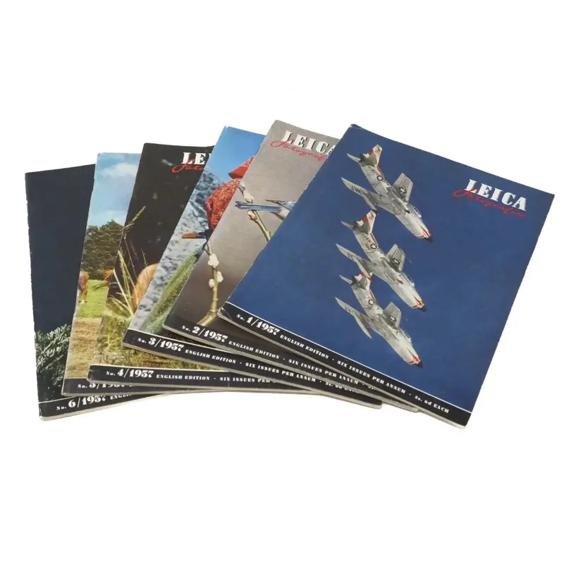 Vintage Leica LFI Magazines from 1957 - Full Year of Issues (SH42312)