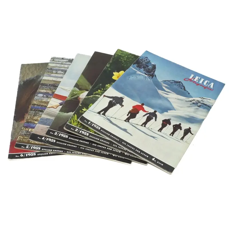Vintage Leica LFI Magazines from 1958, Full year of Issues (SH42313)