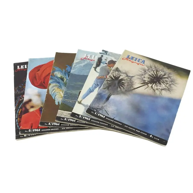 Vintage Leica LFI Magazines from 1961, Full year of Issues (SH42316)
