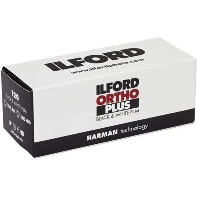 Ilford Ortho Plus 120 Film Roll - Pack of 3