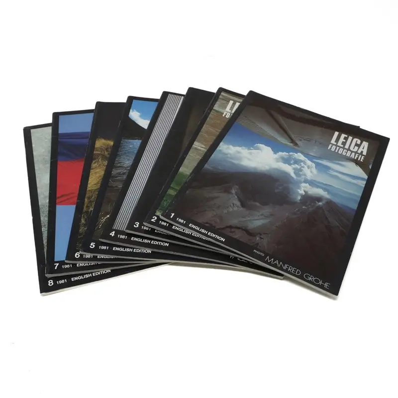 Vintage Leica LFI Magazines from 1981, Full year of Issues (SH42329)