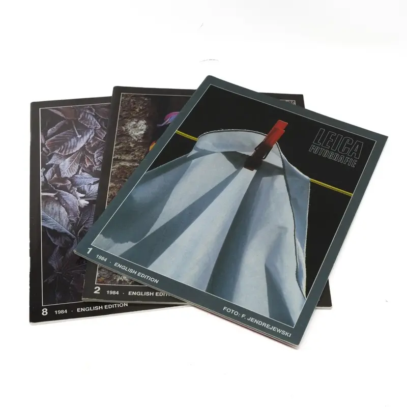 Vintage Leica LFI Magazines from 1984, Issues 1,2 & 8 (SH42332)