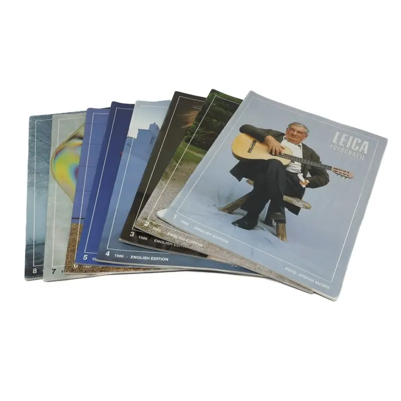 Vintage Leica LFI Magazines from 1986, Full year of Issues (SH42334)