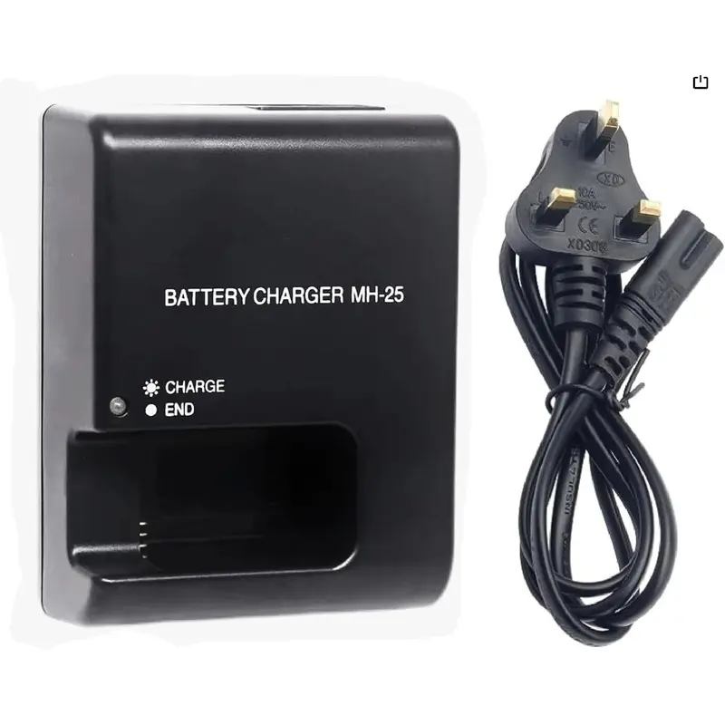 Nikon battery charger MH-25 UN-Boxed with mains lead