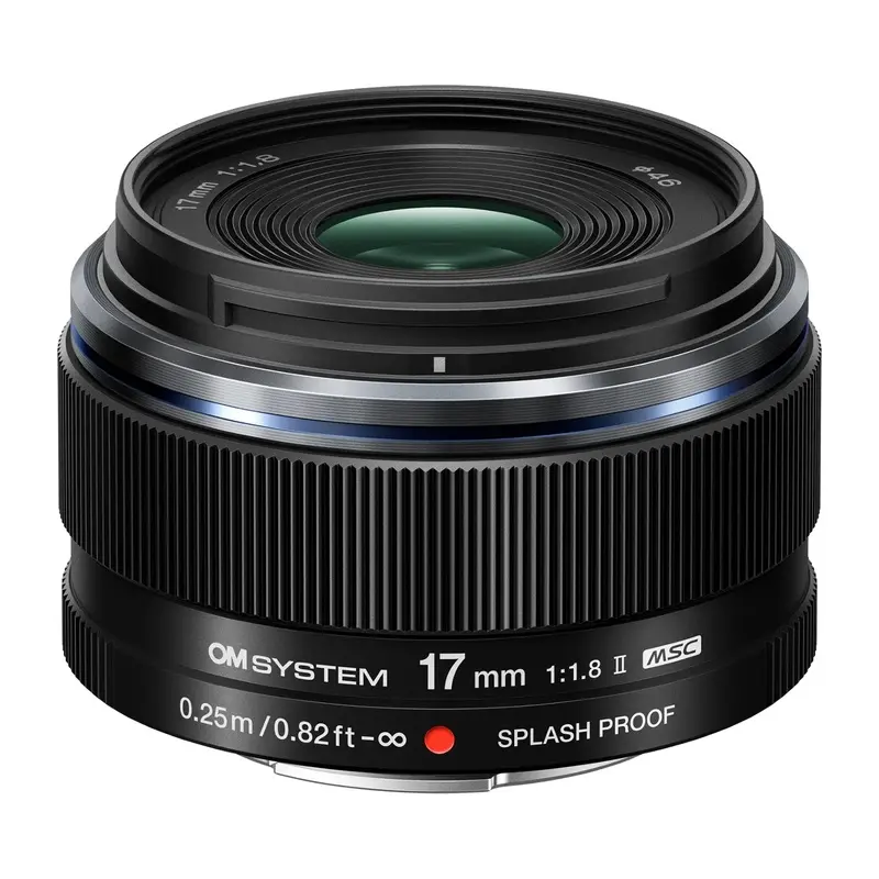 OM System M.Zuiko Digital ED 17mm F1.8 II Lens