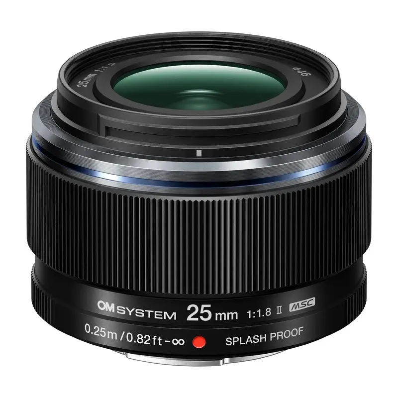 OM System M.Zuiko Digital ED 25mm F1.8 II Lens