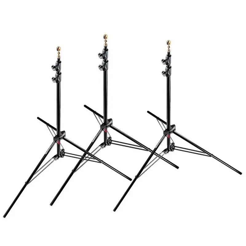 Manfrotto 1052BAC-3 Air Cushioned Aluminium Compact Stand  Pack of 3
