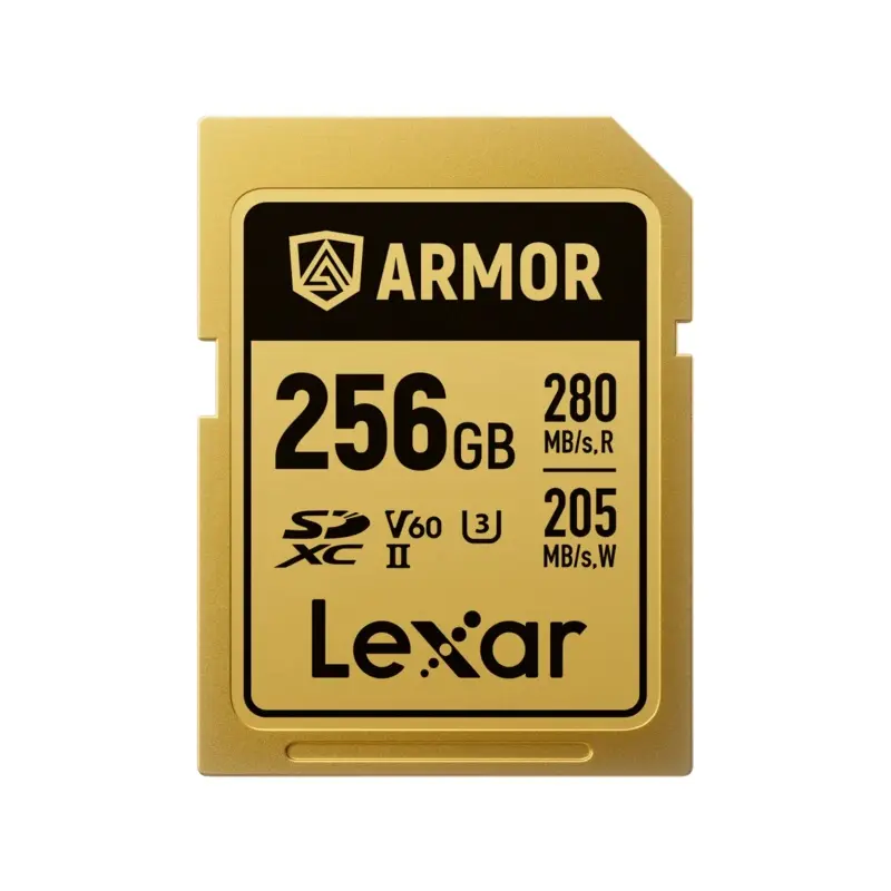 Lexar ARMOR GOLD SDXC UHS-II Card - 256gb