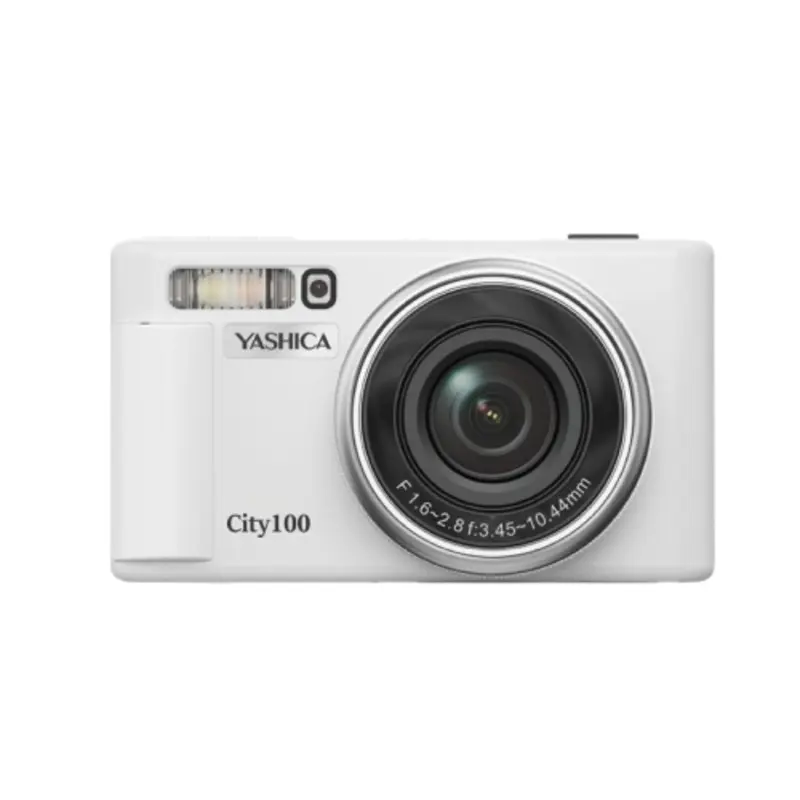 Yashica City 100 Compact Digital Camera - White
