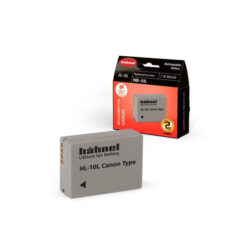 Hahnel HL-10L - NB-10L Battery for Canon G1X, G15, G16, G3X, SX40 HS,  SX50 HS,  SX60 HS
