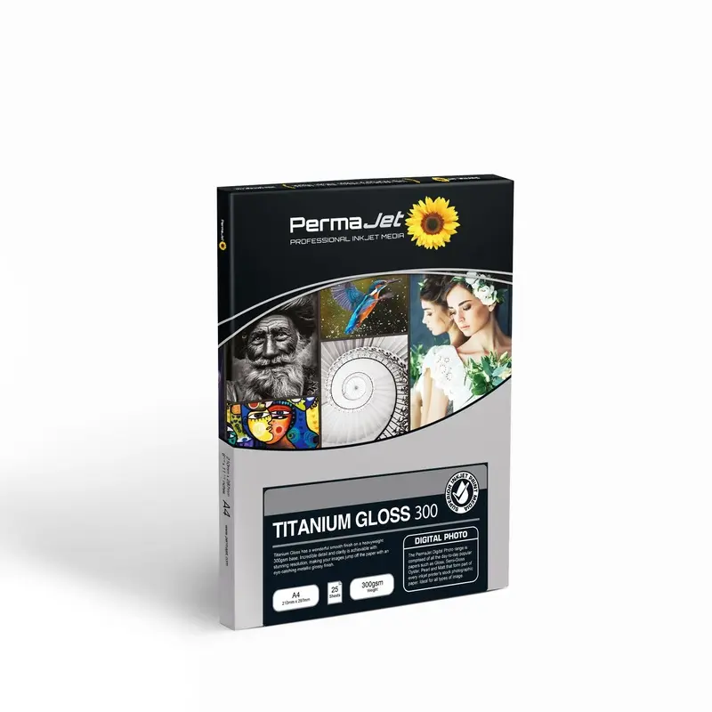 PermaJet Titanium Gloss 300 - A4 Photo Paper (25 Sheets)