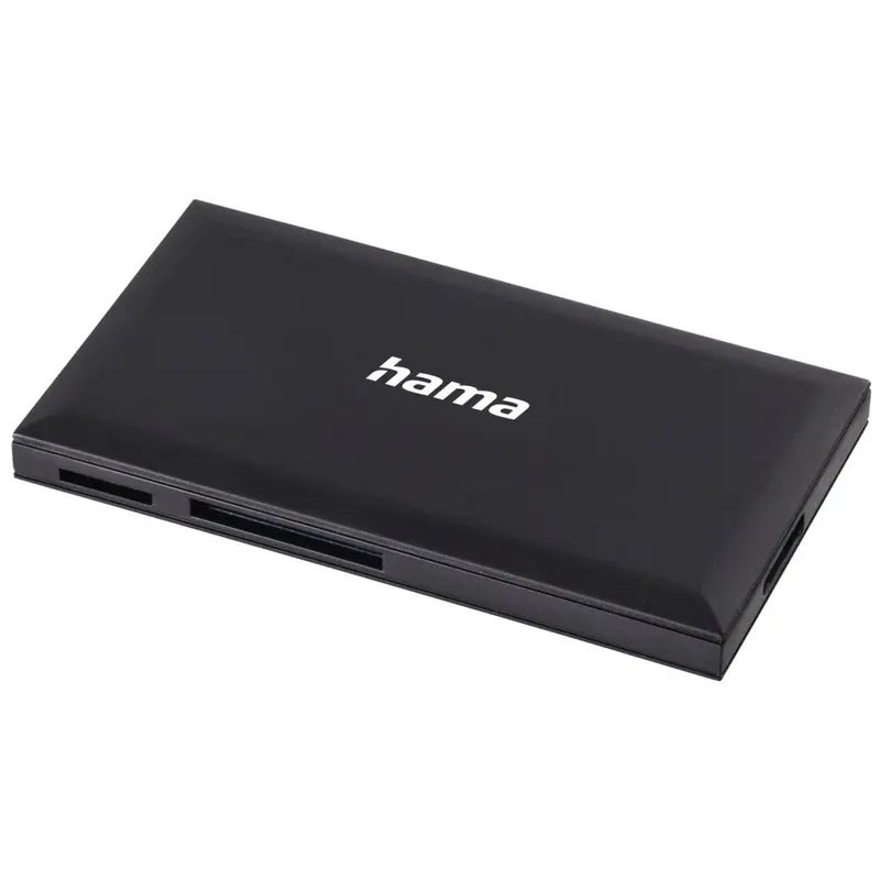 Hama External USB 3.0 Multi-Card Reader  Black