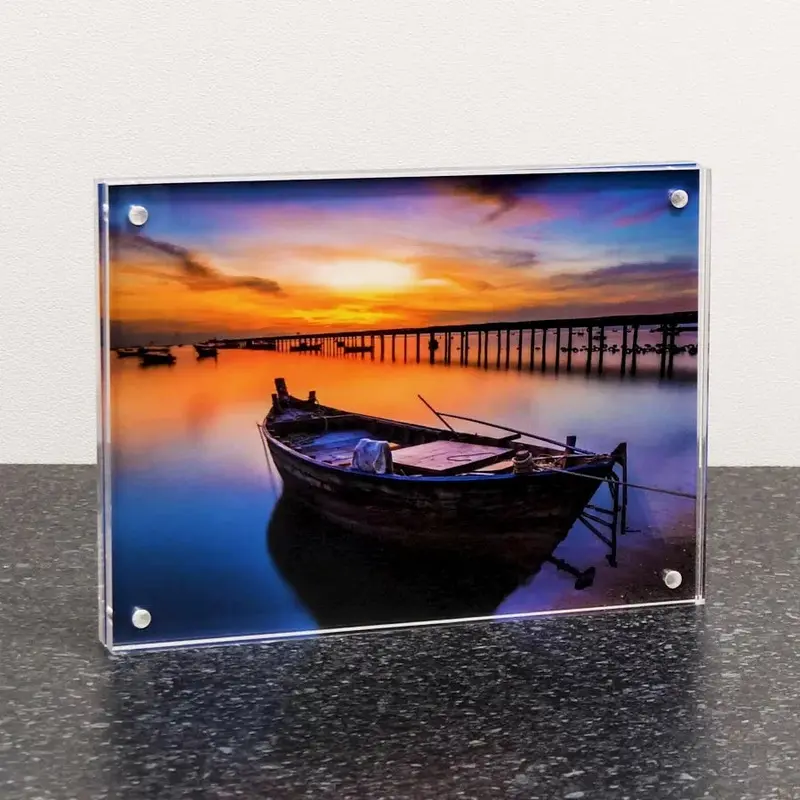 PermaJet Magnetic Acrylic Block Frame 8X6"