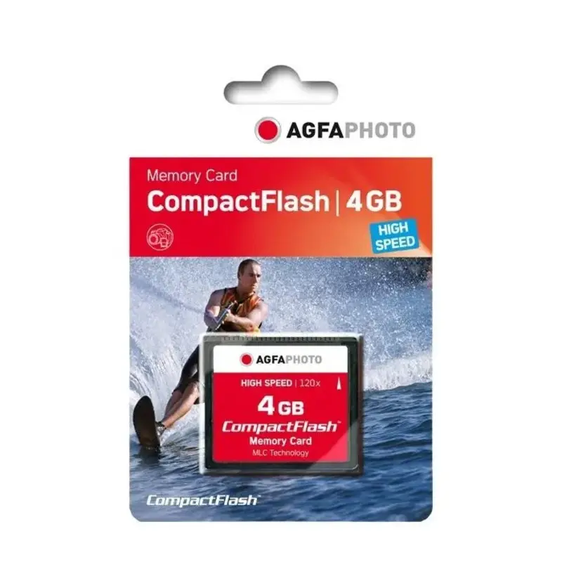AgfaPhoto 4GB CF 120x Compact Flash Memory Card