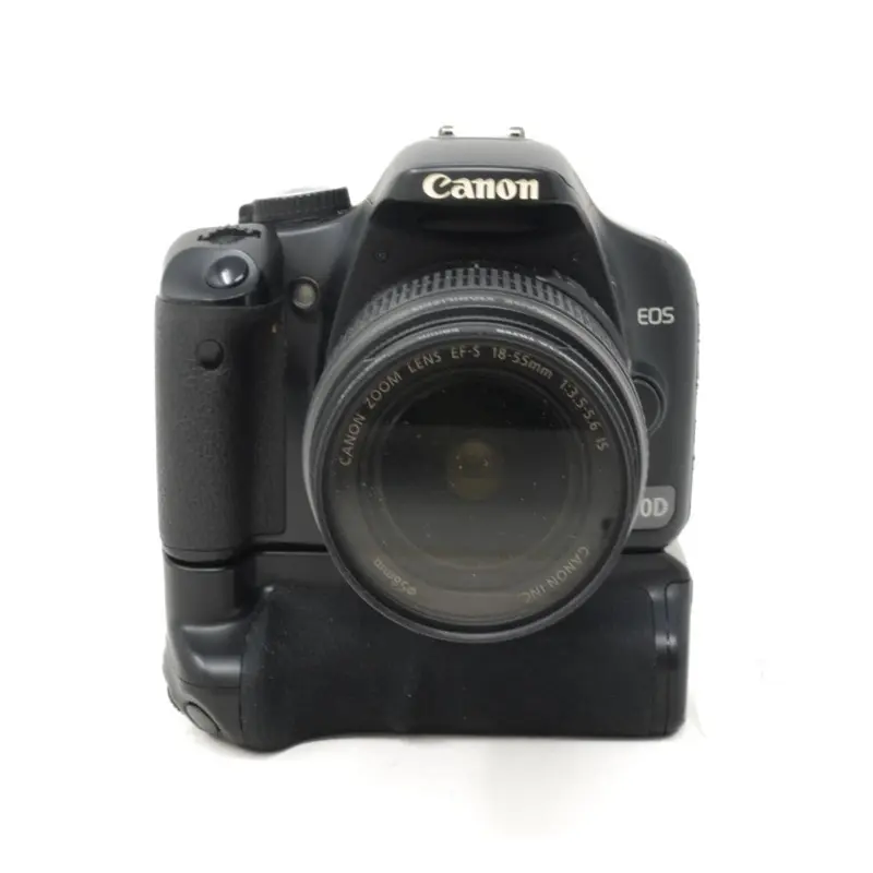 Used Canon EOS 400D + 18-55mm lens + battery grip (SH43007)