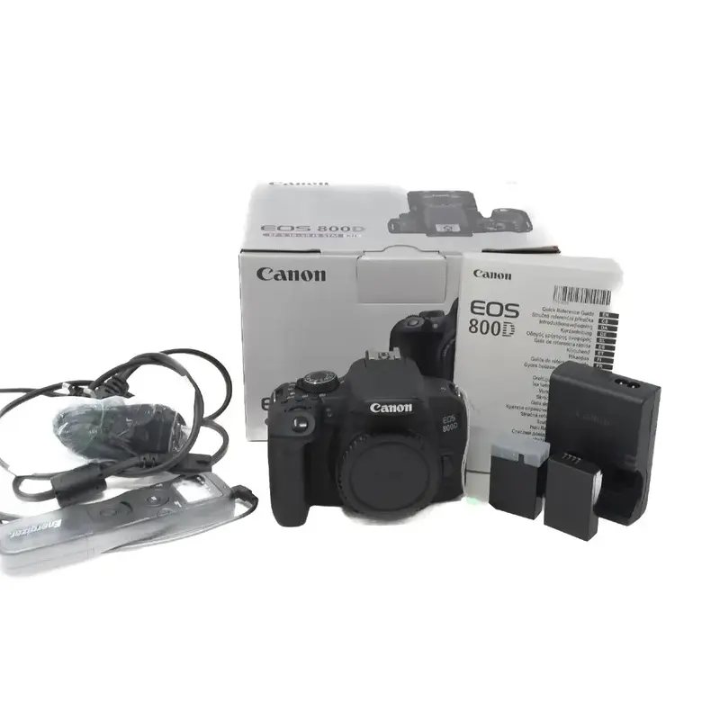 Used Canon EOS 800D DSLR camera (Act. 4798)(Boxed SH43086)