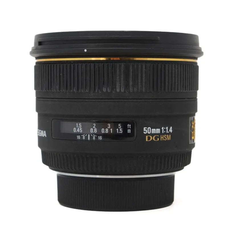 Used Sigma 50mm f/1.4 EX DG Lens - Nikon AF (SH43128)