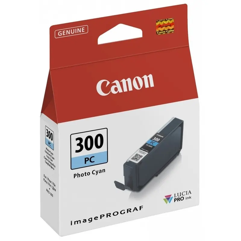 Canon Ink Cartridge PFI-300PC - Cyan