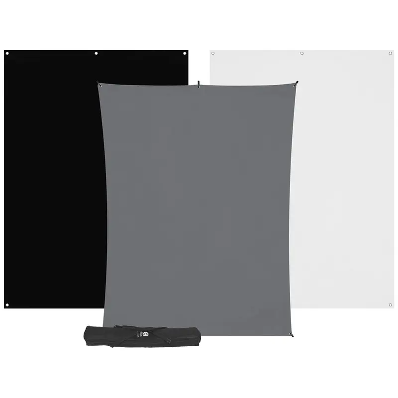 Westcott X-Drop 3-Pack Backdrop Kit (5 x 7')