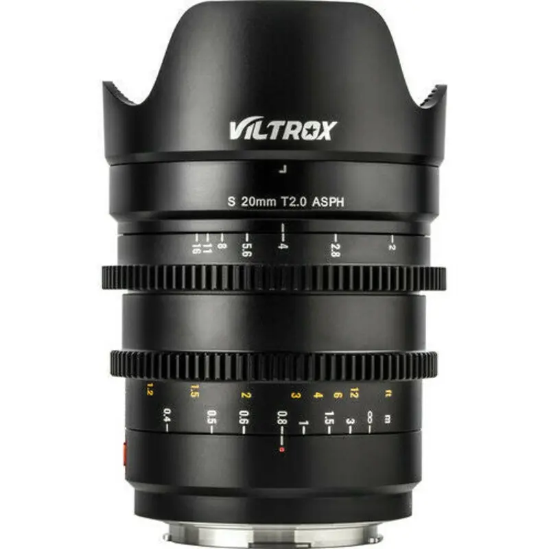 Viltrox S 20mm T2.0 Cine Lens - Panasonic/Leica L Mount