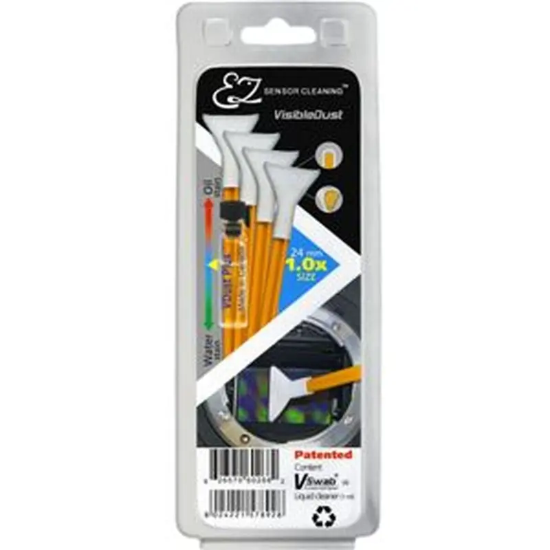 Visible Dust 4 Swabs 1.0x + 1ml Sensor Cleaner