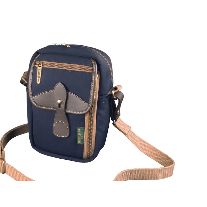 Billingham Airline Stowaway Camera Case - Navy / Chocolate