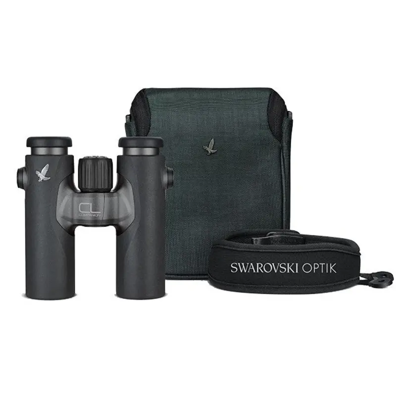 Swarovski 8x30 CL Companion Binocular - Anthracite with Wild Nature Accessory Pack