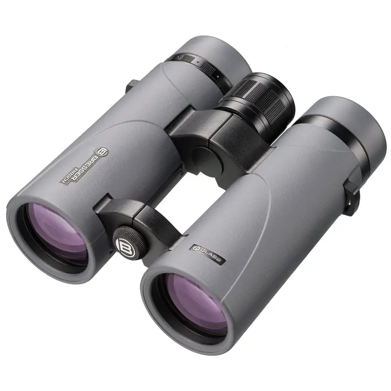 Bresser Pirsch ED 10x42 Binoculars Phase Coated - Grey
