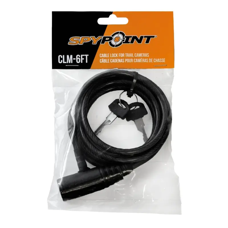 Spypoint Cable Lock - Tree Attachment for all Spypoint Cameras